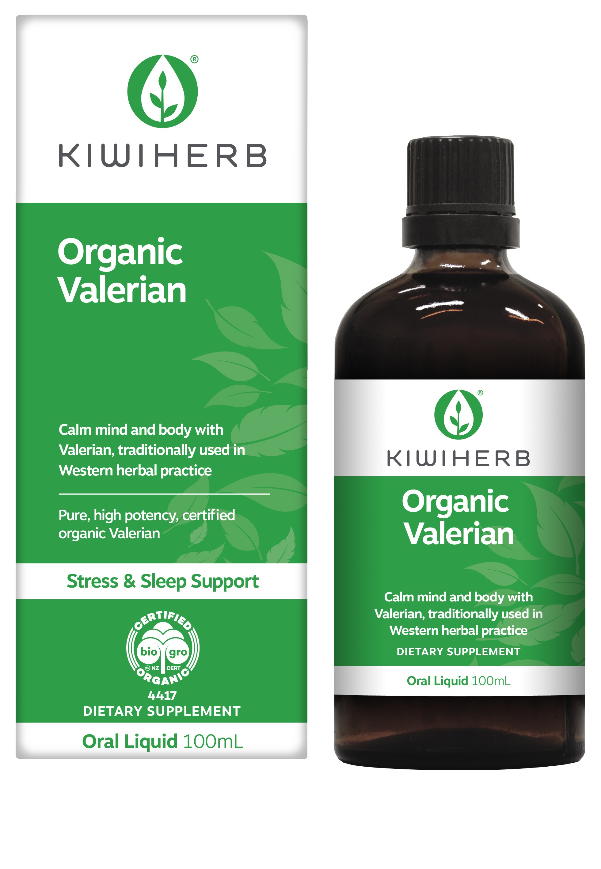 Kiwiherb Valerian Organic 100ml